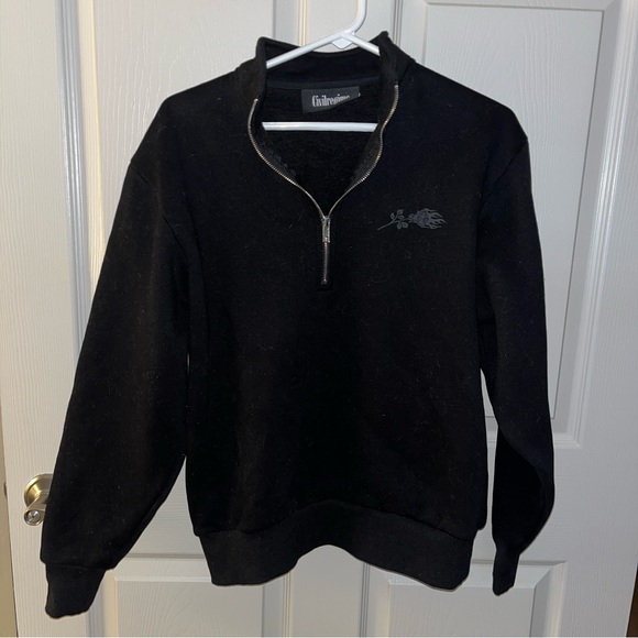 NWOT Civil Regime Concrete Quarter Zip Fleece - Picture 3 of 4